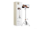Mobil - Andre tilbehør - Tech-Protect L03S Bluetooth Selfie Stick with Remote Control Tripod up to 148cm and 180 Head - White - 5906203691180