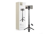 Mobil - Andre tilbehør - Tech-Protect L06S Bluetooth magnetic selfie stick with MagSafe remote control tripod up to 82cm and 360 head - black - 5906203691241
