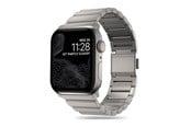 Smartklokke - Tilbehør - Tech-Protect SteelBand Bracelet for Apple Watch 4 / 5 / 6 / 7 / 8 / 9 / SE / Ultra 1 / 2 (42/44/45/49 mm) - Titanium - 5906302300501