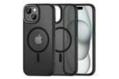 Mobil - Deksel og etui - Tech-Protect MagMat 2 MagSafe Case for iPhone 15 - Matte Black - 5906302307944