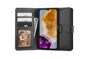Mobil - Deksel og etui - Tech-Protect Wallet Case for Samsung Galaxy M15 5G - Black - 5906302308101