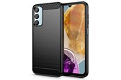 Mobil - Deksel og etui - Tech-Protect TPUCarbon Case for Samsung Galaxy M15 5G - Black - 5906302308118