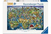 Puslespill - Ravensburger World Map 5000p - 14+ - 12001738