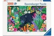 Puslespill - Ravensburger Panther in Flowery Jungle 3000p - 14+ - 12001748