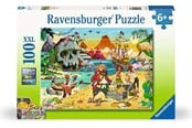 Puslespill - Ravensburger Treasure 100p - 6+ - 12004133