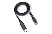 Nettverkskabel - Hewlett Packard Enterprise HPE Aruba network cable - 2.5 m - Svart - 2.5m - R9G48B#B01