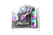 Kabinett - Darkflash B275 PRO Computer Case + 6 Fans - Kabinett - Hvit - B275 PRO WHT +6F