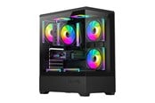 Kabinett - Darkflash C365 Computer Case + 5 Fans - Kabinett - Svart - C365 BLK +5F
