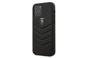 Mobil - Deksel og etui - Ferrari Off Track Quilted Case for iPhone 12 Pro Max - Black - 3700740479490