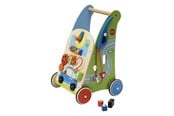 Babyleker - Primi Passi - Wooden Walker with Activity Garage - PP1048