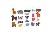 Treleker - Primi Passi - Wooden Animal Set - 60 pieces - PP1072