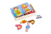 Puslespill - Playwood Dress up puzzle Boy and Girl Tre - RS235A
