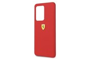 Mobil - Deksel og etui - Ferrari Silicone Case for Samsung Galaxy S20 Ultra - Red - 3700740473344