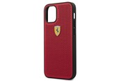 Mobil - Deksel og etui - Ferrari On Track Perforated Case for iPhone 12 mini - Red - 3700740479599