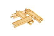 Treleker - Bigjigs Wooden Rails - Straight 4 pcs. - BJT101