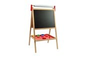 Treleker - Bigjigs Wooden Whiteboard and Chalkboard - 37084