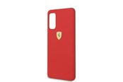 Mobil - Deksel og etui - Ferrari Silicone Case for Samsung Galaxy S20 - Red - 3700740473320