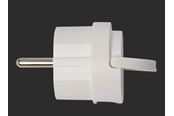 Switch - Pro Socket angle schuko mini, white - 30-081-1