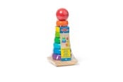 Babyleker - Melissa & Doug Wooden Stacker Rainbow - 6073090