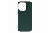 Mobil - Deksel og etui - Hurtel Liquid Silicone Case MagSafe for iPhone 16 Pro - Dark Green - 5907769363436