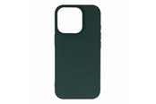 Mobil - Deksel og etui - Hurtel Liquid Silicone Case MagSafe for iPhone 16 Pro Max - Dark Green - 5907769363443