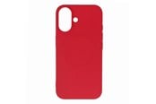 Mobil - Deksel og etui - Hurtel Liquid Silicone Case MagSafe for iPhone 16 - Red - 5907769363481