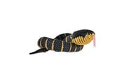 Plush - Wild Republic Plush Toy Snakes 137 cm Black Fanged Mangrove - 28407