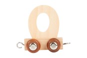 Treleker - Small Foot - Wooden Letter Train - O - 12 pieces - 7474-display12