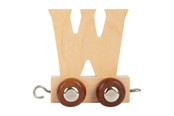 Treleker - Small Foot - Wooden Letter Train - W - 12 pieces - 7482-display12