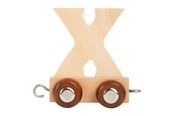 Treleker - Small Foot - Wooden Letter Train - X - 12 pieces - 7483-display12