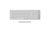 Tastatur - Lofree Flow 2 100 Silver - Kailh Void Silent - Tastatur - Nordisk - Hvit - OE926Flow2 White 100 Void ISO-EU