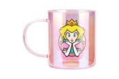 Reklameartikler - Paladone - Super Mario - Princess Peach Iridescent Glass - Krus - PP16250NN