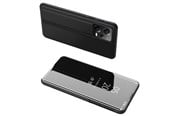 Mobil - Deksel og etui - Hurtel Clear View Case Cover for Xiaomi Redmi Note 12 5G / Poco X5 5G Flip Cover Black - 9145576276013