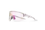 Sykkelutstyr - Rockbros Cycling Glasses Photochromic with UV Protection and Corrective Insert Clear - Purple - 8386824303643