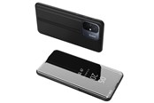Mobil - Deksel og etui - Hurtel Clear View Case cover for Xiaomi Redmi 11A / Poco C55 / Redmi 12C Flip Case Black - 9145576275986