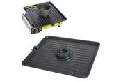 Grill & Tilbehør - Meva Grill grate for gas tourist stove with burner function CAST IRON - 8590584575350
