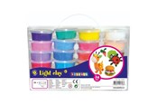 Leketøy - Playbox Modeling Dough Set 24 Pots x 10 g - 5+ Years - 27111