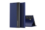 Mobil - Deksel og etui - Hurtel Sleep Case Pro Case for Samsung Galaxy A24 4G with Flip Stand Blue - 9145576275610