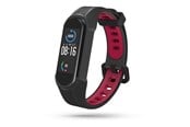 Smartklokke - Tilbehør - Tech-Protect  Armour Strap for Xiaomi Mi Smart Band 5 / 6 / 6 NFC - Black & Red - 6216990211591