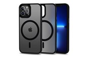 Mobil - Deksel og etui - Tech-Protect MagMat MagSafe Case for iPhone 12 / 12 Pro - Matte Black - 6216990211553