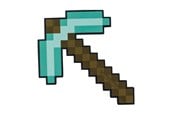 Leketøysvåpen - Jakks DISGUISE Minecraft Skumhakke - 700911
