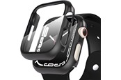 Mobil - Beskyttelsesglass - Tech-Protect Defense360 Case for Apple Watch 7 / 8 / 9 (45 mm) - Black - 9589046918575