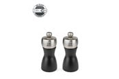 Kjøkkentilbehør - Peugeot Fidji Set of Salt and Pepper Mills in Wood and Stainless Steel Black 12 cm - 2/2128300