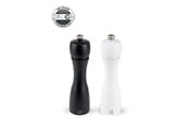 Kjøkkentilbehør - Peugeot Tahiti Set of Manual Salt and Pepper Mills in Wood Black and White 20cm - 2/2427700