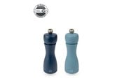 Kjøkkentilbehør - Peugeot Tahiti duo Set of Manual Salt and Pepper Mills in Wood Midnight Blue & Azure Blue 15cm - 2/4296700