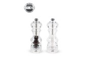 Kjøkkentilbehør - Peugeot Nancy Set of Manual Salt and Pepper Mills Acrylic 18 cm - 2/90081800