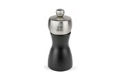 Kjøkkentilbehør - Peugeot Fidji Salt Mill in Wood and Stainless Steel Black 12 cm - 2129000