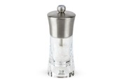 Kjøkkentilbehør - Peugeot Ouessant Salt Mill in Stainless Steel and Acrylic 14 cm - 2904300