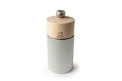 Kjøkkentilbehør - Peugeot Line Salt Mill in Aluminium and Wood Natural 12cm - 3989900