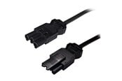 Strømkabel (ekstern) - Deltaco - power extension cable - GST18 to GST18 - 30 cm - DEL-118E03